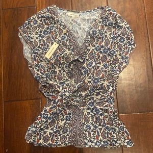 NWT MAX STUDIO front row blouse
